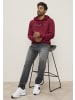 Bruno Banani Kapuzensweatshirt in weinrot