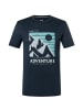 super.natural MMOUNTAIN ADVENTURE TEE in Blau