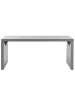 Beliani Gartentisch TARANTO in Grau - (W) 90 x (H) 78 x (L) 180 cm