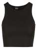 Urban Classics Cropped Tee in black