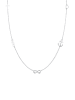 Elli Halskette 925 Sterling Silber Anker, Herz, Infinity, Kreuz, Love-Schriftzug in Silber