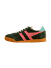 Gola Elan Trainer Leder-Sneaker Grün