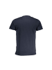 cavalli CLASS Blau Baumwolle Herren T-Shirt
