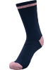 Hummel Low Socken Elite Indoor Multisport Erwachsene in BLACK IRIS/ORCHID