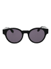 Trussardi Männer Sonnenbrille Rund Schwarz