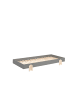 58 aufm Kessel STAPELBETT Karlene 204x28x94 aus MDF in Grau