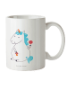 Mr. & Mrs. Panda Kindertasse Einhorn Baby ohne Spruch in Weiß