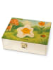 Mr. & Mrs. Panda Teebeutelbox Spiegelei Ei Design ohne Spruch in Weiß