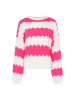 ebeeza Damen Sweater in WOLLWEISS PINK