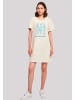 F4NT4STIC T-Shirt Kleid Salty But Sweet in Whitesand