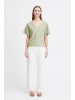 b. young BYFALAKKA VNECK BLOUSE - LIGHT WOVEN Relaxed fit in Tea