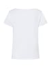 More & More sommerliches Kurzarmshirt "Zitrone" in white