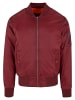 Urban Classics Bomberjacken in burgundy