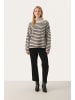 PART TWO Strickpullover LilyePW Relaxed fit in French oak Stripe