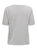 JACQUELINE de YONG T-Shirt 2er-Set  Weich Regular Fit Rundhals in Hellgrau-3