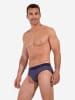 HOM Minislip Comfort Mini Briefs Ocean Drive in red print