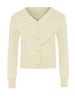 NAEMI Damen Cardigan in Wollweiss