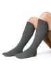Occulto 1er Pack Lange Trachtensocken Silberdistel in Dunkelgrau