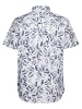 Petrol Industries Allover-Print Shirt Noche in Weiß