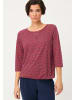 Olsen Shirt Clara in rot mehrfarbig - 0003