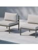 home24 home24 Loungesessel - Braun / Beige - Aluminium - 70 x 65 x 74 cm in Braun / Beige