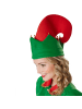 tectake Weihnachtliches Kostüm in den Farben Rot und Grün, rot/grün