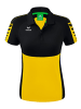 erima Six Wings Poloshirt in gelb/schwarz