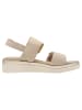 Tamaris WIDE FIT Sandalette in BEIGE SUEDE