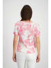 monari T-Shirt in pink smoothie gemustert