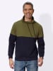 Sieh an! Sweatshirt in oliv-marine