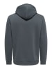 ONLY & SONS Kapuzenpullover in Grey Pinstripe