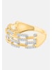 Diamant Exquis Ring aus 375 Gelbgold mit Diamant