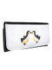 Mr. & Mrs. Panda Portemonnaie für Damen Pinguin Liebe ohne Spruch in Weiß