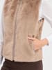 Marie Lund Weste in taupe - 0002