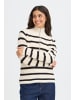 Fransa Strickpullover FRKAMIA Regular fit in Whisper White w. Black