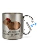 Mr. & Mrs. Panda Kaffeebecher Meerschweinchen Weisheit mit Spruch in Silber