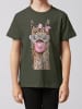 wat? Apparel T-Shirt Alpaka in Khaki