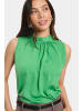 SAINT TROPEZ Ärmellose Bluse AileenSZ Gerade Passform in Greenbriar