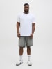 JACK & JONES PLUS Jeans-Shorts in Grey Denim