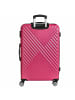Paradise by CHECK.IN Kingston - 4-Rollen-Trolley Set 3tlg. (lila) in pink