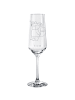 Mr. & Mrs. Panda Champagnerglas Widder Astologie ohne Spruch in Transparent