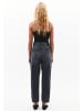 OXXO Röhrenhose DARK GREY DENIM