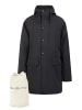 DreiMaster Klassik Parka + Shopping Bag - Set in Schwarz