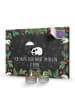 Mr. & Mrs. Panda Adventskalender Panda Freundschaft mit Spruch in Kreidetafel