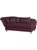 58 aufm Kessel RECAMIERE mit Armteil links klappbar Katia Flachgewebe Buche/burgund