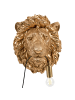 Beliani Wandleuchten SIMBA in Gold/Messing - (W) 23 x (H) 30 x (L) 17 cm