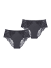 Triumph Maxislip Wild Peony Florale in PEBBLE GREY
