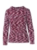 KOROSHI Women's chenille knit jersey in bunt