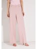 More & More weite, moderne Businesshose in sorbet rose