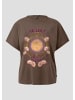 QS T-Shirt  in  89D1_braun